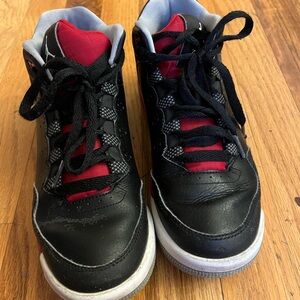 Kids Black and Red Basketball Sneakers - Brand Unknown